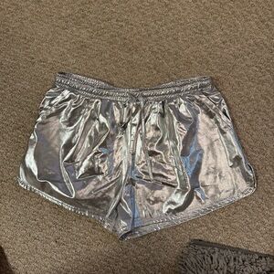 Silver shorts